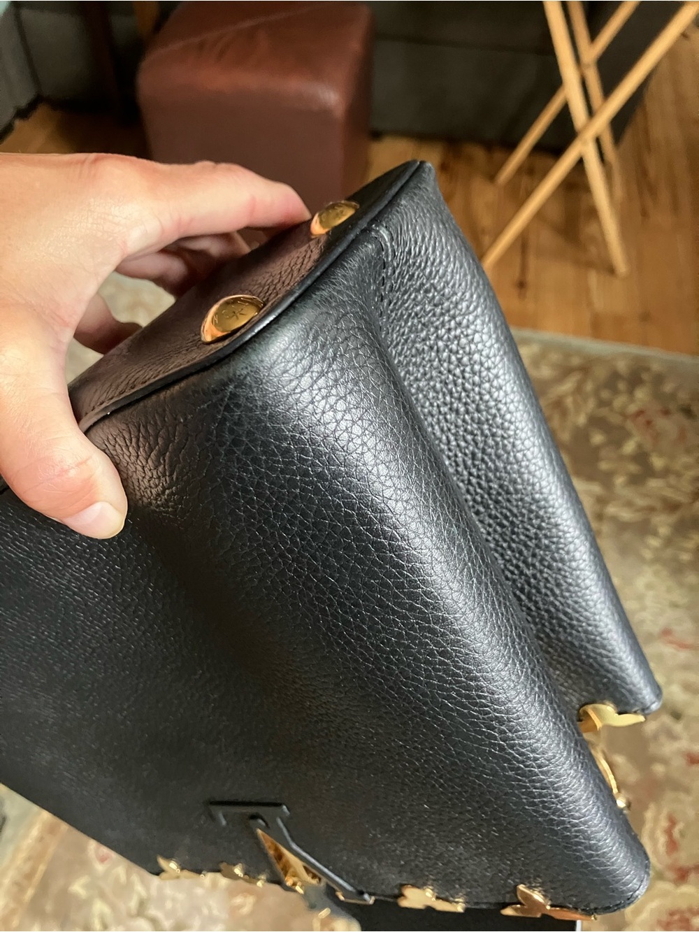 🔥24hrSALE! Louis Vuitton Capucines MM Top-Handle / Crossbody Bag - Picture 15 of 17
